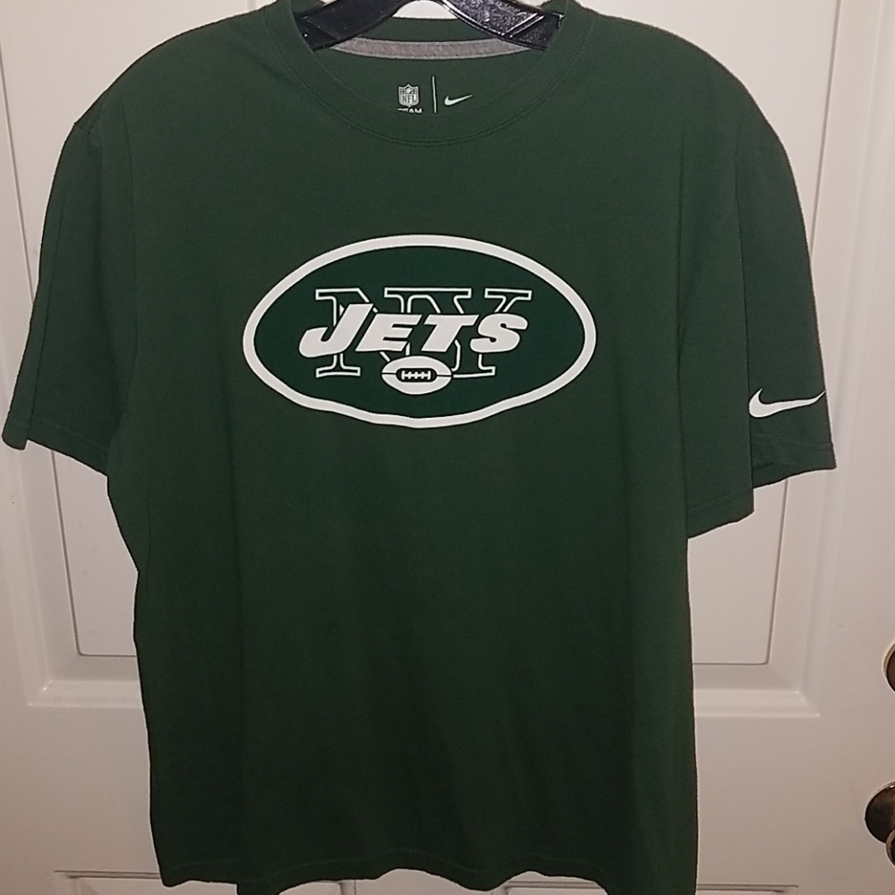 NFL New York Jets Mens Nike T-shirt size large